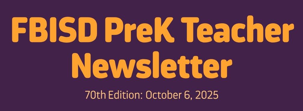  Pre-K newsletter